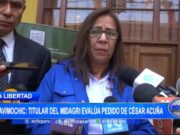 Chavimochic: titular del Midagri evalúa pedido de César Acuña