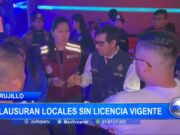 Trujillo: clausuran locales sin licencia vigente