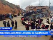 La Libertad: ronderos bloquearon la ciudad de Huamachuco