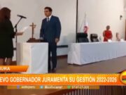 Piura: nuevo gobernador juramenta su gestión 2022-2026