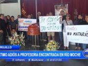 Trujillo: último adiós a profesora encontrada en río Moche