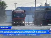 Trujillo: dueños de ramadas denuncian contaminación de minerales