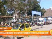 Chiclayo: recuperan parques ocupados por meretricio y alcohólicos