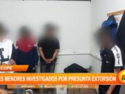 Ascope: tres menores investigados por presunta extorsión