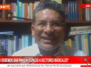 Exministro Ruben Vargas: «Protestas tienen más un tinte político que reivindicativo»