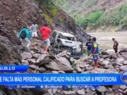 Trujillo: hace falta más personal calificado para buscar a profesora