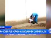 Trujillo: otro joven fue dopado y arrojado en la vía pública