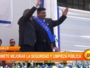 Trujillo: promete mejorar la seguridad y limpieza pública