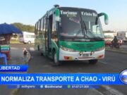 La Libertad: se normaliza transporte a Chao – Virú