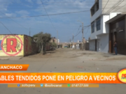 Trujillo: cables tendidos pone en peligro a vecinos