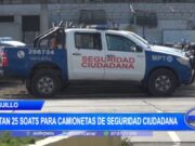 Trujillo: faltan 25 Soats para camionetas de Seguridad Ciudadana