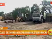 Vehículos de seguridad ciudadana obsoletos en Moche