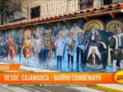 Carnaval: pintan mural alegórico del carnaval