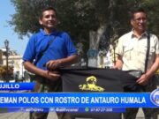 Trujillo: dirigentes queman polos con rostro de Antauro Humala