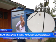 Nacional: dos mil antenas darán internet a colegios en zonas rurales