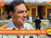 Incrementan visitas a complejo Baños del Inca