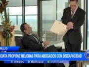 La Libertad: candidata propone mejoras para abogados con discapacidad