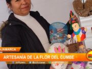 Cajamarca: artesanía de la flor del Cumbe