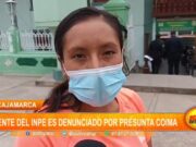 Cajamarca: agente del INPE es denunciado por presunta coima