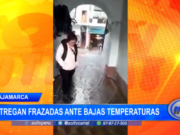 Cajamarca: entregan frazadas ante bajas temperaturas