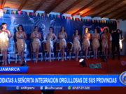 Cajamarca: candidatas a Señorita Integración orgullosas de sus provincias