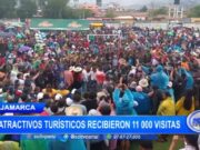 Cajamarca: atractivos turísticos recibieron 11 000 visitas