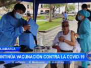 Cajamarca: continúa vacunación contra la covid-19