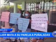 Chiclayo: mujer mata a su pareja a puñaladas