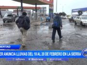 La Libertad: COER anuncia lluvias del 10 al 20 de febrero en la sierra