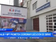 Trujillo: Sedalib y MPT prometen coordinar ejecución de obras