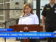 Nacional: presidenta de la República convocará al Conasec para contrarrestar la delincuencia