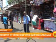 Trujillo: comerciantes de “Feria Eduka” piden un mes para trabajar
