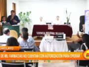 Chiclayo: más de mil farmacias no cuentan con autorización para operar