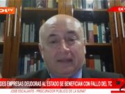 Grandes empresas deudoras al estado se benefician con fallo del TC