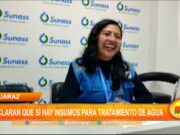 Huaraz: Sunass aclara que sí hay insumos para tratamiento de agua