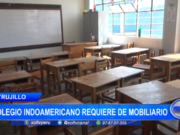 Trujillo: colegio Indoamericano requiere de mobiliario