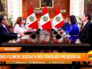 Nacional: Keiko Fujimori descarta ser candidata presidencial