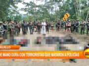 Trujillo: congresista Patricia Chirinos pide mano dura con terroristas que mataron a policías