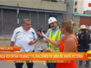 Chiclayo: vecinos reportan fisuras y filtraciones en obra de Santa Victoria