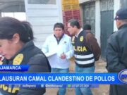 Cajamarca: clausuran camal clandestino de pollos