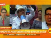 Trujillo: Defensoría del Pueblo observa falta de respeto de alcalde