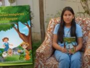 Trujillana de 11 años presenta su primer libro