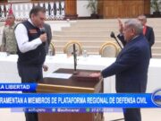 La Libertad: juramentan a miembros de plataforma regional de Defensa Civil