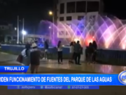 Trujillo: vecinos piden funcionamiento de fuentes del parque de Las Aguas