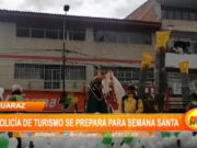 Huaraz: policía de turismo se prepara para Semana Santa
