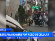 Trujillo: investigan a hombre por robo de celular