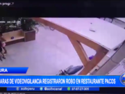 Piura: cámaras de videovigilancia registraron robo en restaurante Pacos