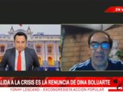 ¿La salida a la crisis es la renuncia de Dina Boluarte?