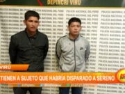 Trujillo: detienen a sujeto que habría disparado a sereno