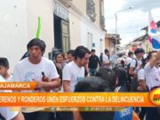 Cajamarca: serenos y ronderos unen esfuerzos contra la delincuencia